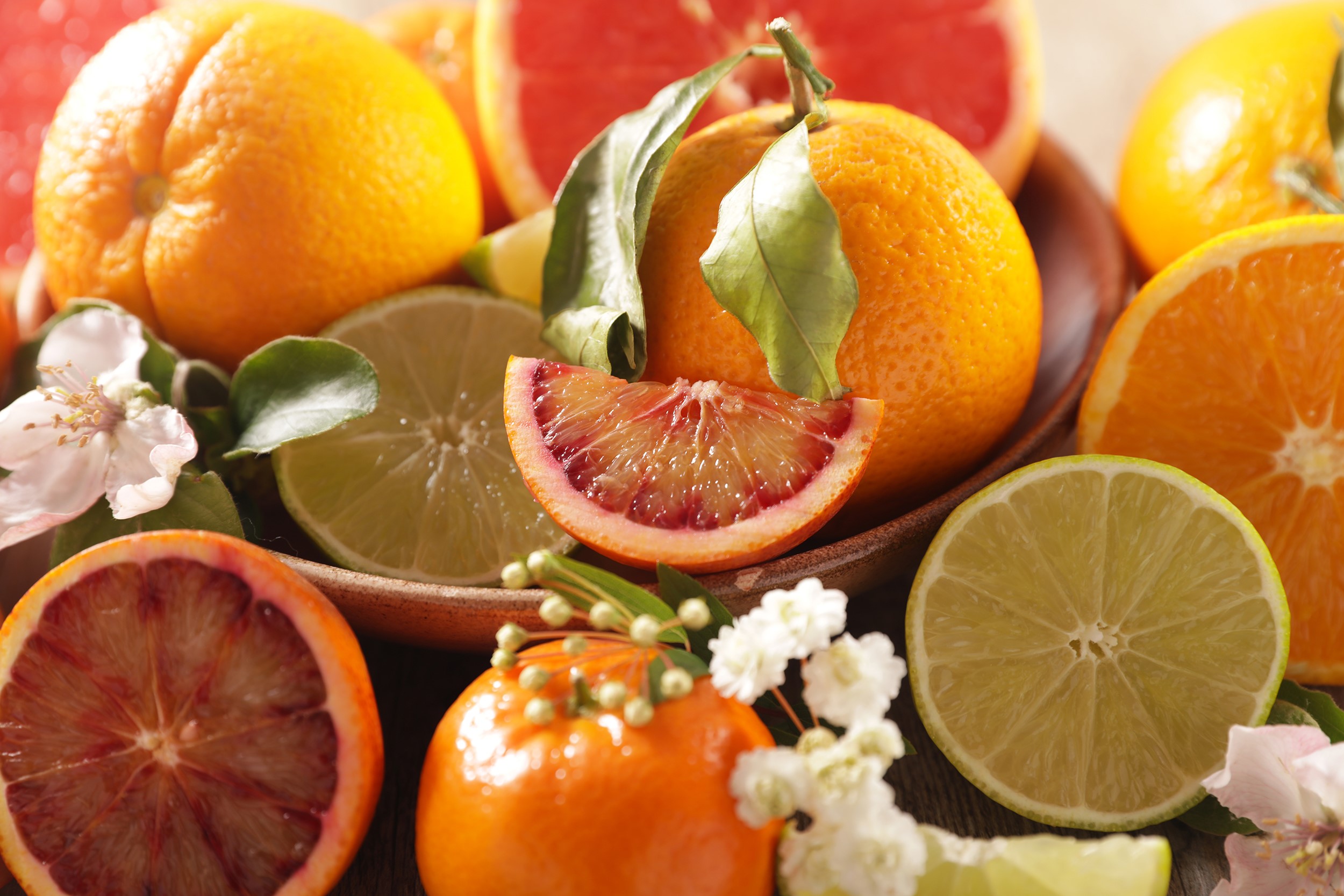 Цитрусы (апельсин, лимон, грейпфрут, мандарин)